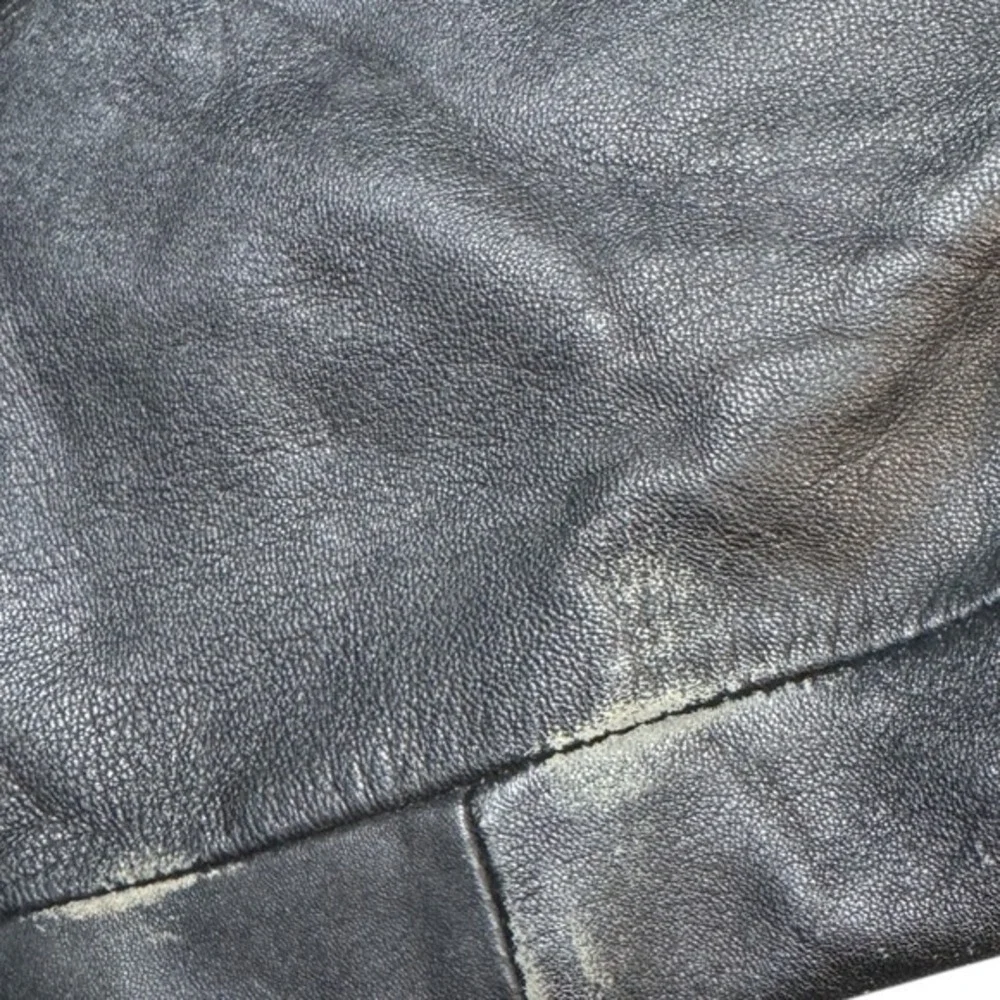 Vance Leather collection‎ women XXXXL Black Genuine Motorcycle Jacket 11 Zippers